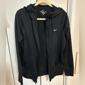 Nike zip up hoodie, women’s size M